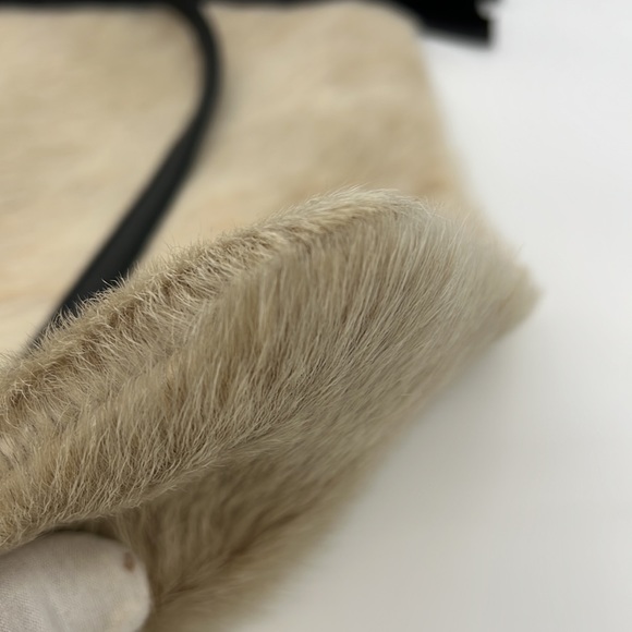 Seam Reap The "Derby" Large Clutch in natural cowhide. Like new - Picture 9 of 14